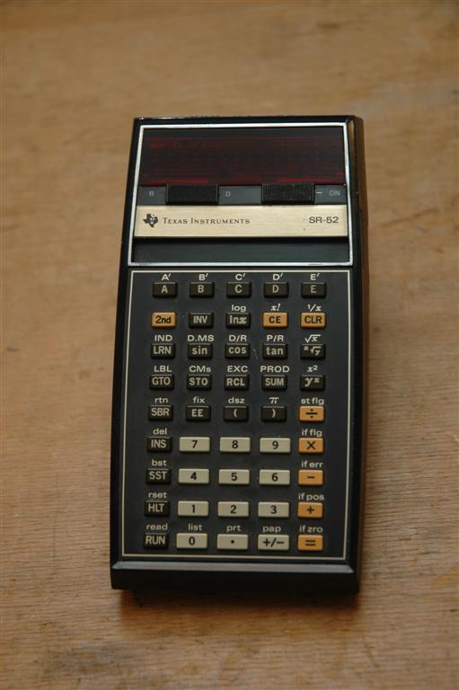 Texas Instruments SR52 computer